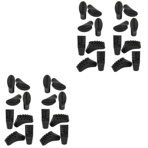 32Stk Trekkingstock Gummischutz Grip Für Wanderer 2