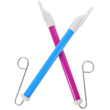 10Stk Musikinstrument Slide Whistle Spielzeug Bunt Für Kinder