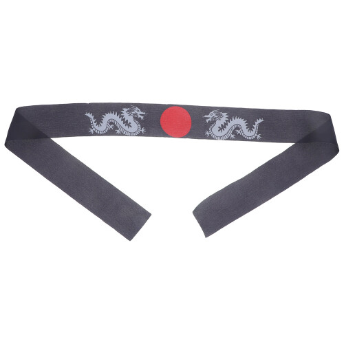 4Stk Japanisches Stirnband Für Yoga Karate Polyester 2