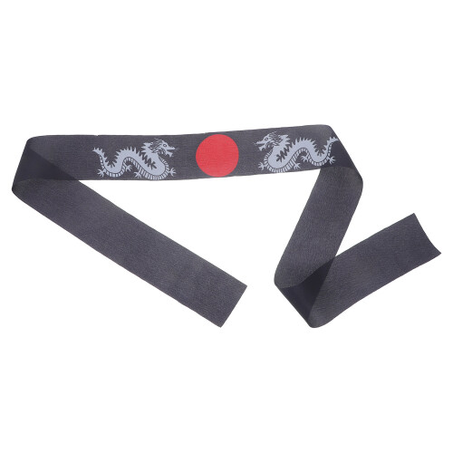 4Stk Japanisches Stirnband Für Yoga Karate Polyester 1