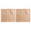 4Stk Khaki Feuerfeste Isolation Glasfaser Grill Camping 1
