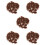 5Sets Brown DIY Static Grass Turf for Crafting and Terrarium Use 10