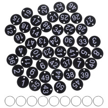 200Sets Markierungs-Nummernanhänger Mit Metallring