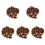 5Sets Brown DIY Static Grass Turf for Crafting and Terrarium Use 4