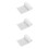 3Rolls White Gypsum Cloth Multi-Use Plaster Bandage for DIY Decor 9