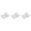 3Rolls White Gypsum Cloth Multi-Use Plaster Bandage for DIY Decor 5