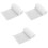 3Rolls White Gypsum Cloth Multi-Use Plaster Bandage for DIY Decor 4