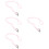 4Stk Nylon Handschlaufe Pink Für Mit Ergonomie 9