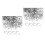 800Pcs Silver Sim Card Tray Eject Pin Durable Phone Sim Remover Tool 6