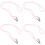 4Stk Nylon Handschlaufe Pink Für Mit Ergonomie 8