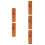 5Sets Holz Kazoo Set Geschenk Instrument 8