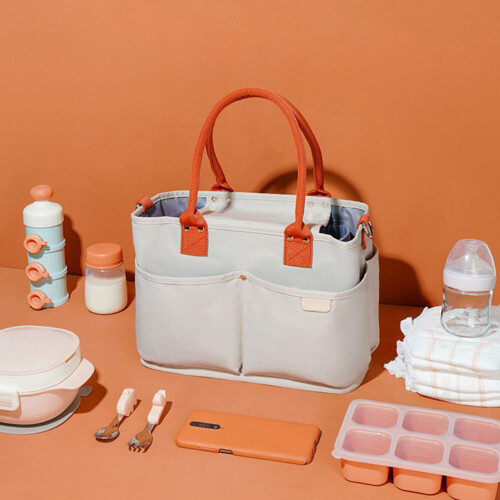 1Stk Baby Windel Polyester Großraum Beige Für Mütter Babys 2