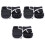 3Paare Portable Sparring Stoff Und PU Leder 5