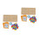 2Sets Kinder Holz Zahlenpuzzle Mit Multicolor Nummern Und Lernbrett 5