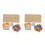 2Sets Kinder Holz Zahlenpuzzle Mit Multicolor Nummern Und Lernbrett 7