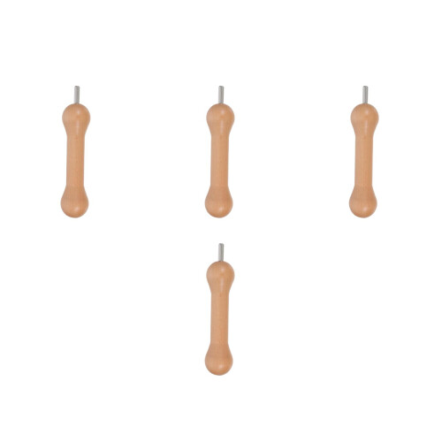 4Stk Robuster Holz Sinew Puller Und Garnwickelwerkzeug Für Basteln 2