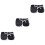 3Paare Portable Sparring Stoff Und PU Leder 6