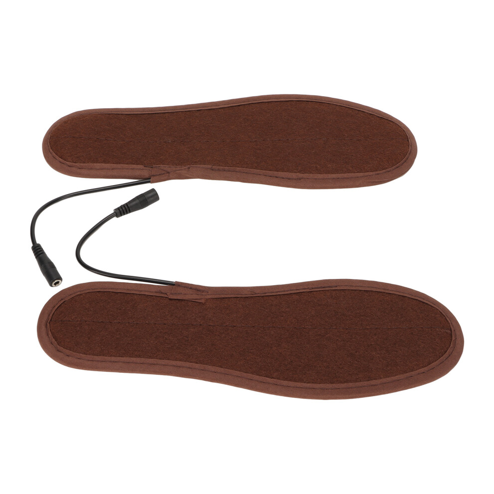 2pcs USB Heated Insoles Unisex 39-40 Fast Heating Foot Warmers