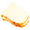 4Stk Künstliches Toast Modell PU Lifelike 2