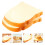 4Stk Künstliches Toast Modell PU Lifelike 10