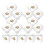 50Pcs Clear Silicone Earring Backs Soft Material Heavy Earring Support 3
