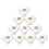 50Pcs Clear Silicone Earring Backs Soft Material Heavy Earring Support 2
