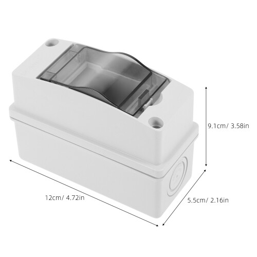 10 Mehrfarbige Verteilerbox ABS Kunststoff Anschlussdose 2