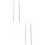 2Pcs Wooden Drumsticks Light Yellow Heavy Duty Drum Sticks 7