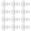 600Pcs Lightweight Polystyrene Half Sphere Foam Balls for Creative DIY 1
