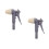 2Pièces Ensemble Pistolet À Mortier Compact Pour Application Céramique 10