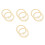 4Pièces Arcs Violon Pro Cheval Mongol Naturel Beige 8