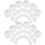 600Pcs Lightweight Polystyrene Half Sphere Foam Balls for Creative DIY 2