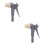 2Pièces Ensemble Pistolet À Mortier Compact Pour Application Céramique 7