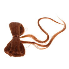 3Pièces Faux Chignon Clip Marron Extensions Pour Femmes