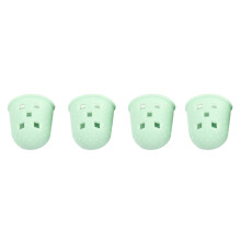 12Pièces Couvre-Doigts Silicone Durable Vert Pour Débutants Guitare