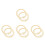 4Pièces Arcs Violon Pro Cheval Mongol Naturel Beige 5