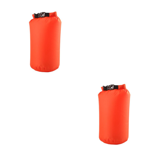 2Stk Orange Kompressionssack Mit Rollverschluss Für 1