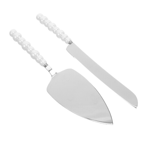 2Ensembles Coupe-Gâteaux En Acier Inoxydable Outils Élégants Pour 1