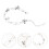 4Pièces Bracelets Argent Cuivre Pour Design 11
