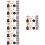 8Ensembles Outils Mini Décoratifs Plastique Bois Assortis 9