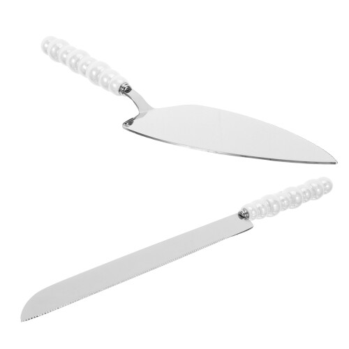 2Ensembles Coupe-Gâteaux En Acier Inoxydable Outils Élégants Pour 2