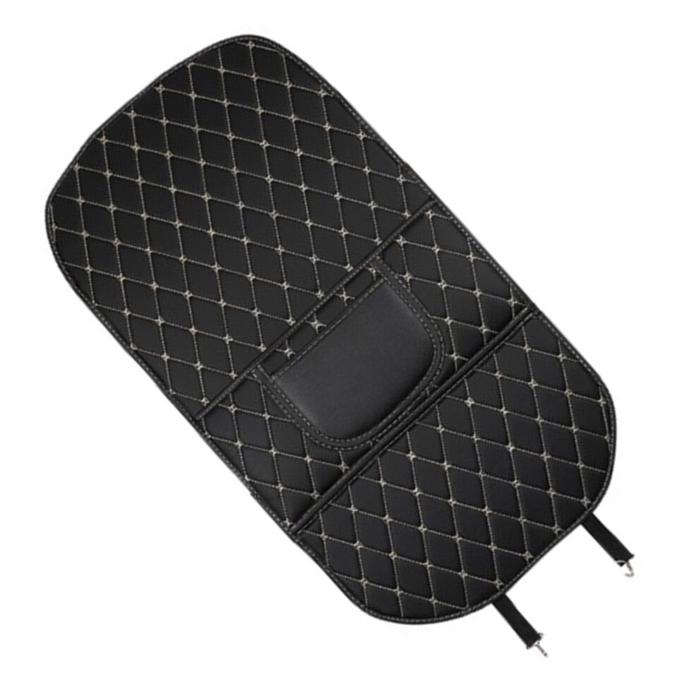 Car Seat Back Shield Pu Leather Rear Kick Mat Protector Easy To Clean 5041372311269