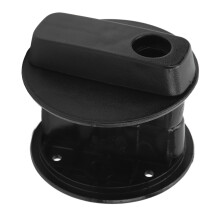 6L Black Fuel Tank Container Bracket Lock for Motorcycle & Off-Road Vehicles