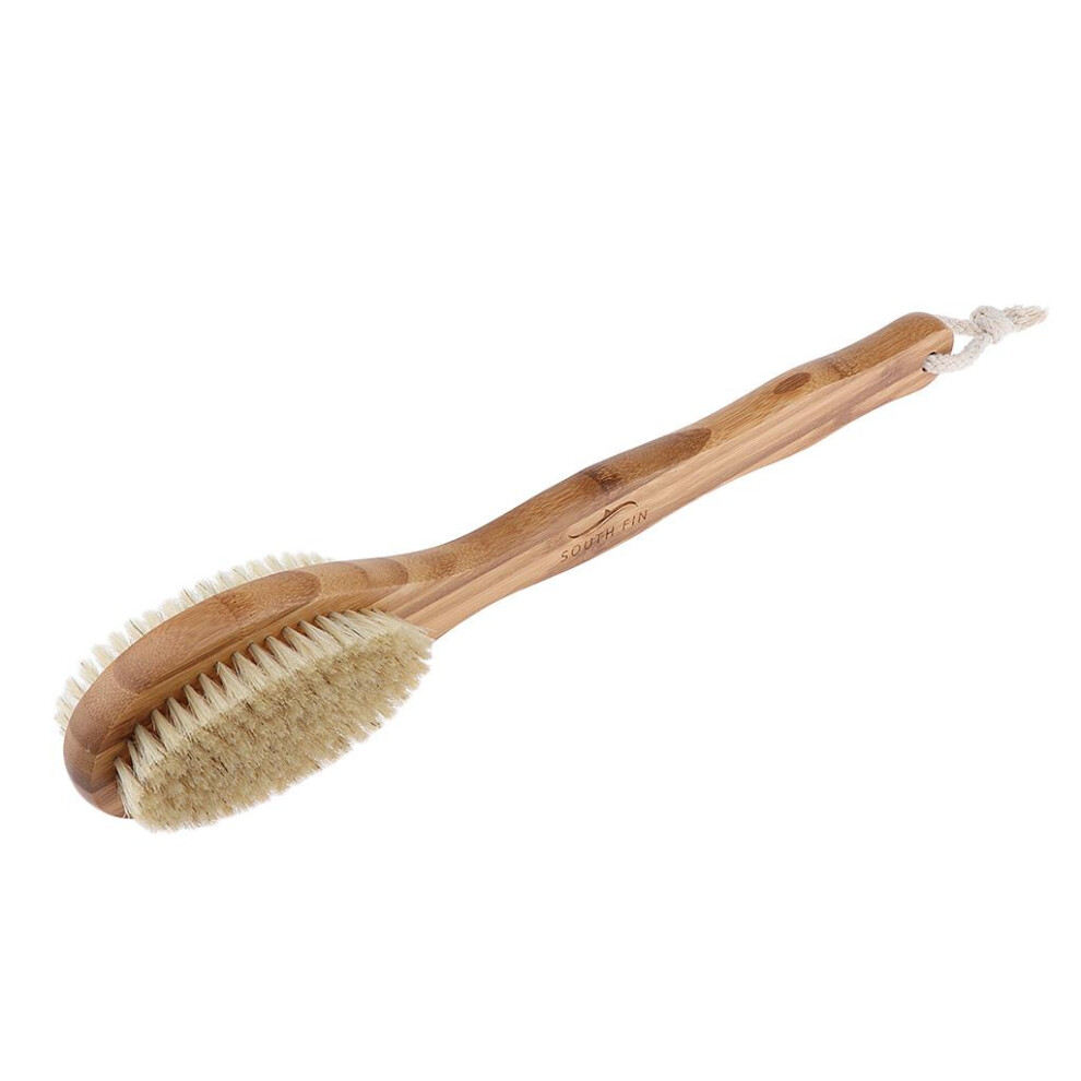Long Handle SPA Bath Exfoliation Brush Body Shower Scrubber Massage Br