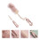 1Ensemble Brosse Nettoyage Rose Long ABS Nylon 9