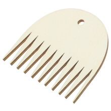 6Pièces En Bois Beige Pour , 11 Dents, Accessoires DIY