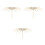 3St Decoratief Oliepapier Frame Beige DIY Gebruik 6