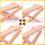 Bois Beige Guitare Pliable Avec Espace Confortable 6