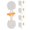 20Paires Accessoires Couture Boutons Toggle Corne Pour Vestes Pulls 1