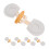 20Paires Accessoires Couture Boutons Toggle Corne Pour Vestes Pulls 2